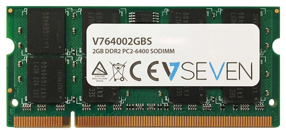 2gb Ddr2 800mhz Cl6 Non Ecc V7 Drams V764002gbs 5050914959777