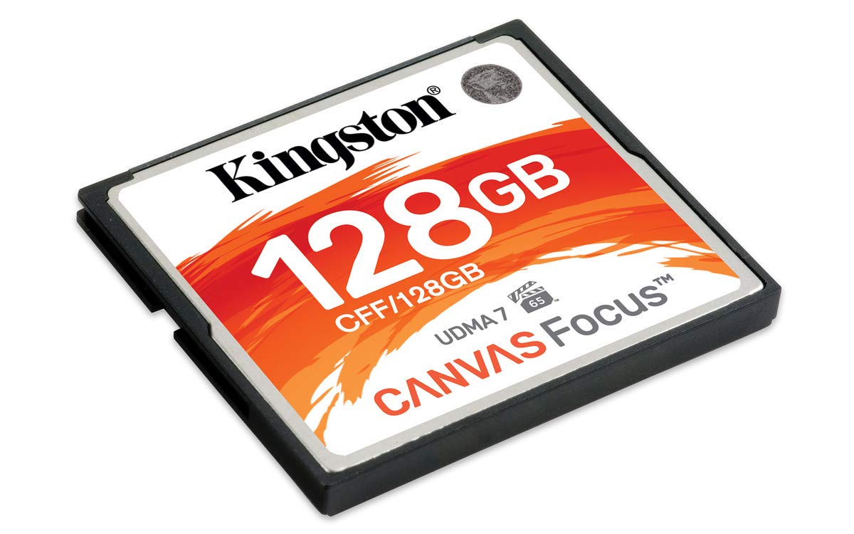 128gb Compactflash Canvas Focus Kingston Cff 128gb 740617281446