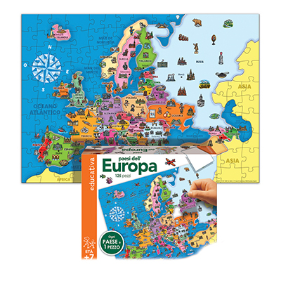 Puzzle Paesi Dell 39 Europa Diset 63644 8410446636442