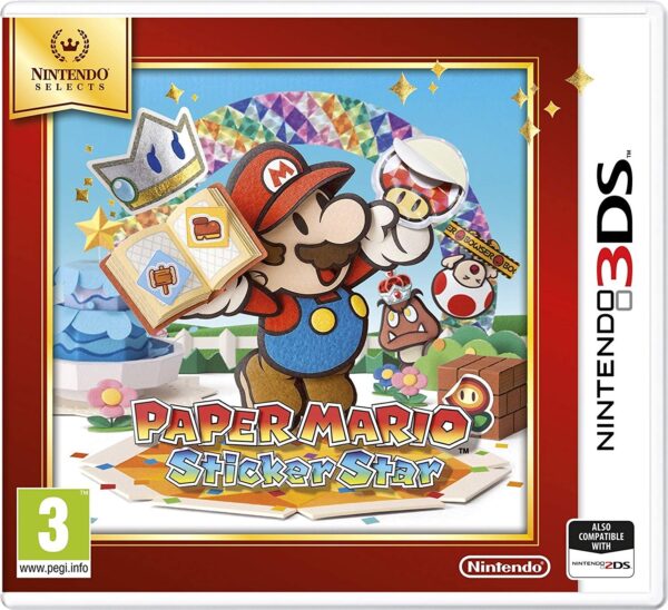 3ds Sel Paper Sticker Star Nintendo 2233849 45496472818