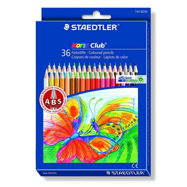 Astuccio 36 Matite Colorate 144 Noris Club Staedtler 144nd36 4007817143247