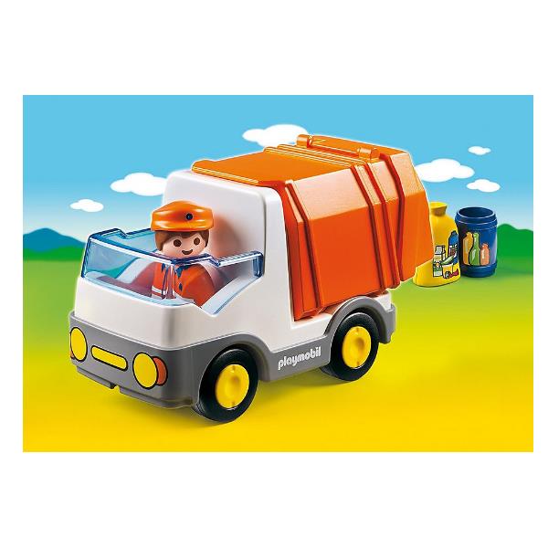 Camion Smaltimento Rifiuti 1 2 3 Playmobil 6774a 4008789067746