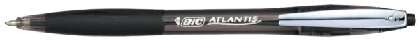 Scatola 12 Penne Sfera Scatto Bic Atlantis Premium Clip Metal 1 0mm Nero 9021332 3086123307582