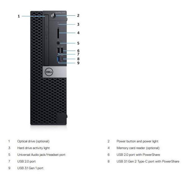 Optiplex 5080 Sff Dell Technologies 697t4 5397184449929