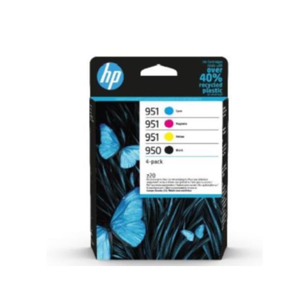 Hp 950 Black 951 Cmy Ink 4 Pack Hp Inc 6zc65ae 301 195122139919