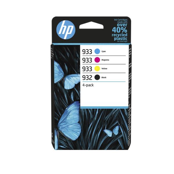 Cartucce Ink 932 933 Multipack Hp Inc 6zc71ae 301 195122352240