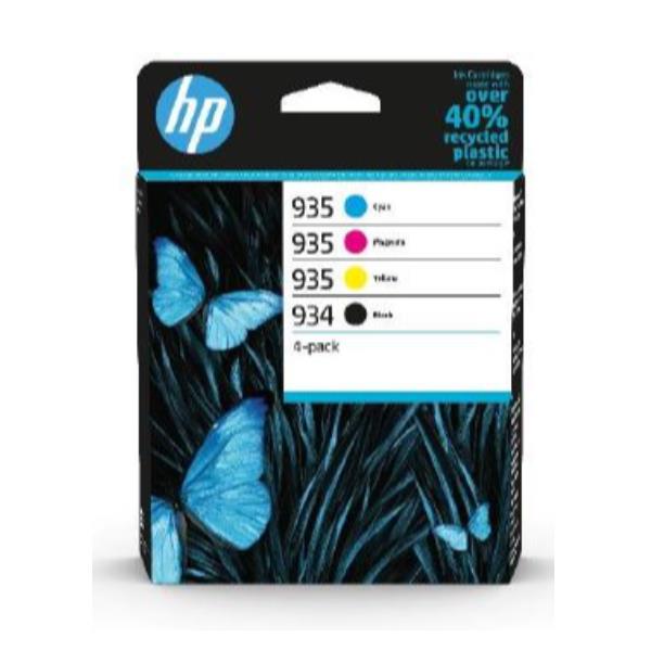 Hp 934 Black 935 Cmy Ink 4 Pack Hp Inc 6zc72ae 301 195122352264