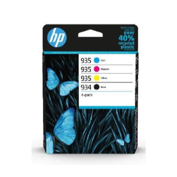 Hp 934 Black 935 Cmy Ink 4 Pack Hp Inc 6zc72ae 195122352257