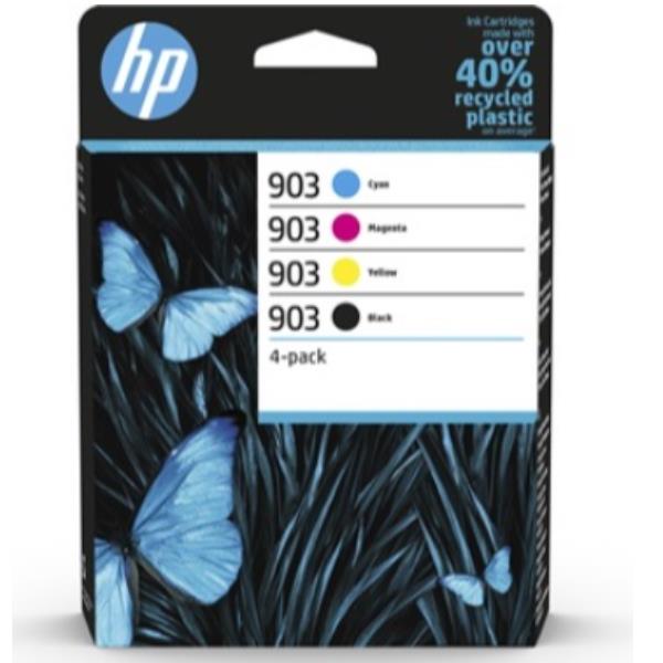 Hp 903 Cmyk Original Ink 4 Pack Hp Inc 6zc73ae 301 195122352288