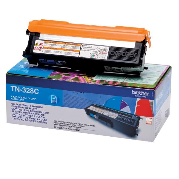 Toner Cian0 da 6 000 Pag Hl 4570cdw Brother Tn328c 4977766679435