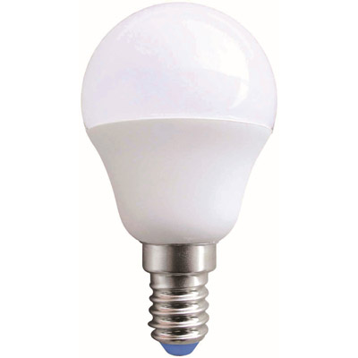 Lampadina a Led Sfera 6w E14 Warmwhite in Blister Bot Lighting 70104 8031453006501