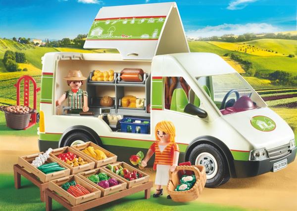 Furgone Mercato Bio Playmobil 70134 4008789701343