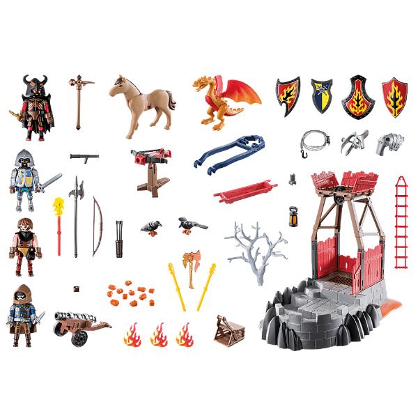 Miniera di Lava di Burnham Playmobil 70390b 4008789703903