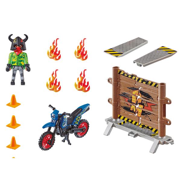 Moto da Acrobazie Playmobil 70553b 4008789705532