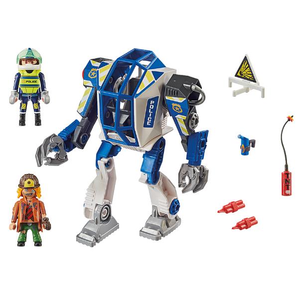 Robot Della Polizia e Bandito Playmobil 70571a 4008789705716