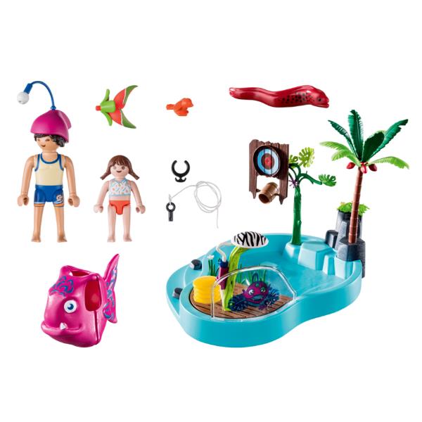 Piscina con Giochi D Acqua Playmobil 70610a 4008789706102