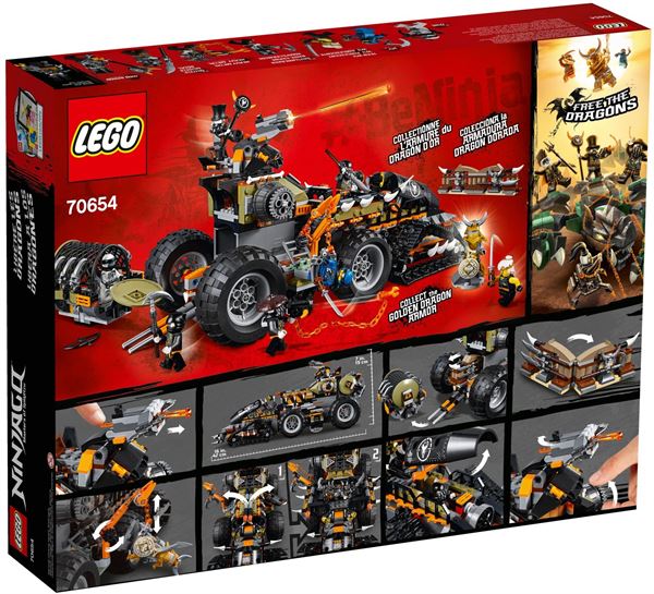 Turbo Cingolato Lego 70654 5702016110692