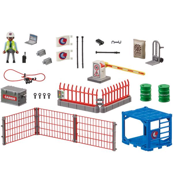 Area Deposito Merci Recintata Playmobil 70773 4008789707734