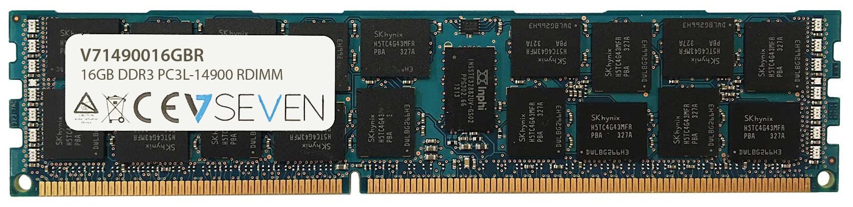 16gb Ddr3 1866mhz Cl13 Ecc V7 Drams V71490016gbr 5050914992323