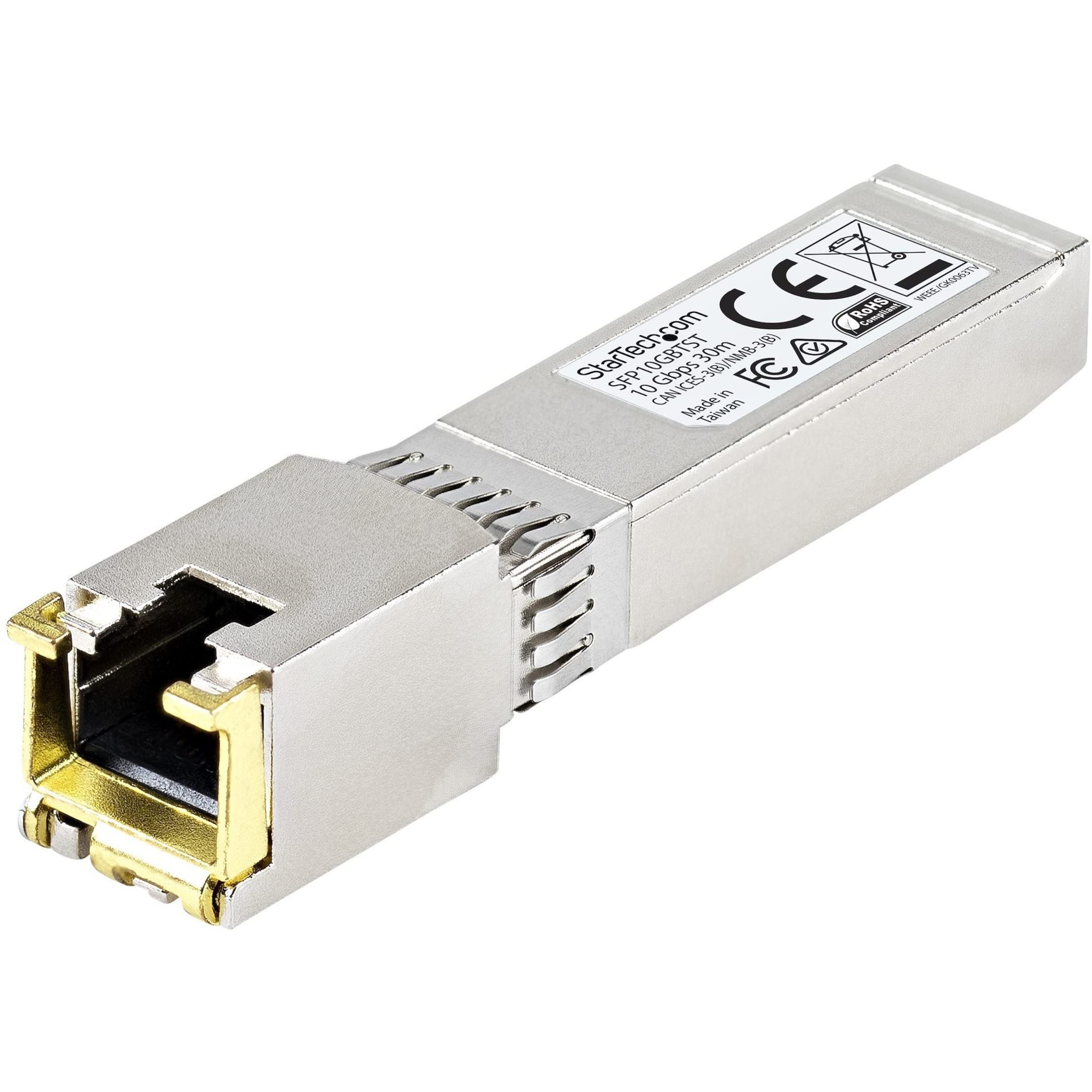 Conforme Msa 10gbase T Sfp Startech Networking Sfp10gbtst 65030873376