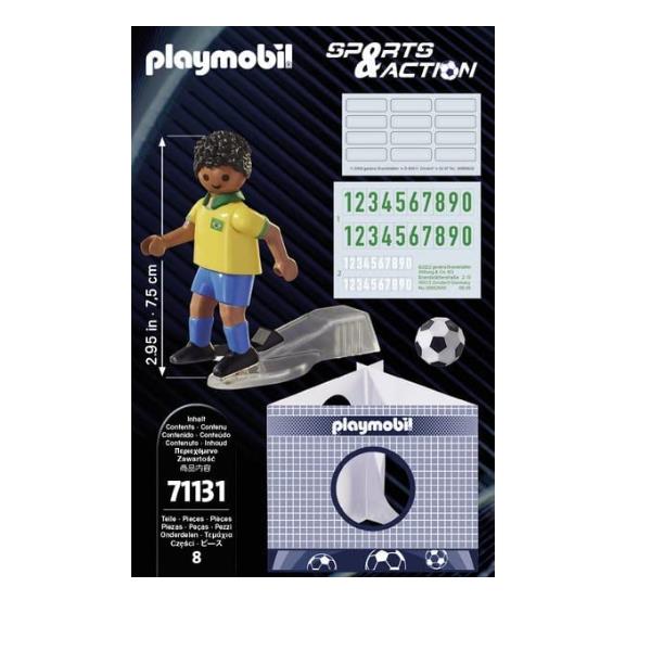 Giocatore Brasile Playmobil 71131 4008789711311