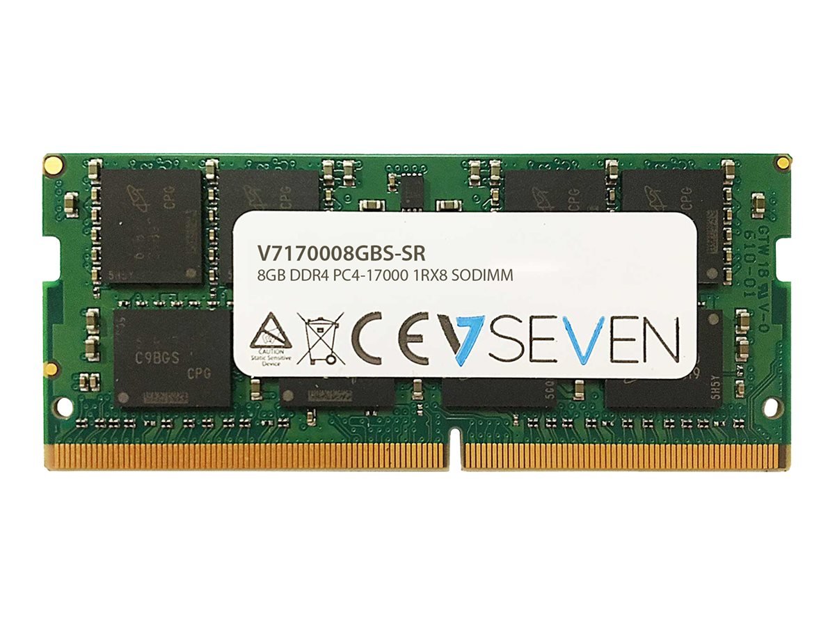 8gb Ddr4 2133mhz Cl15 Non Ecc V7 Drams V7170008gbs Sr 5050914002909