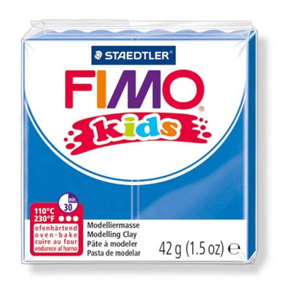 Pasta Polimerica Fimo Kids 42gr Blu 3