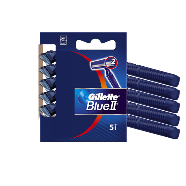 Gillette Blue Ii Standard Kit 5 Rasoi Usagetta Gl001 3014260201753