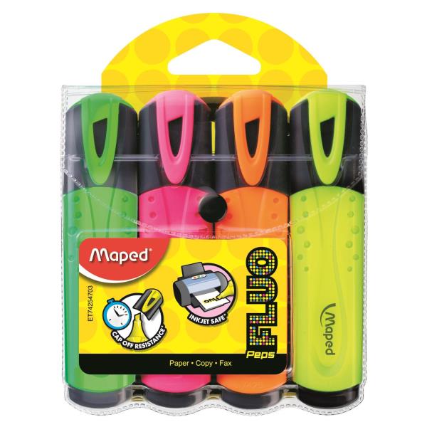 Fluo Pep S Classic Bs X4 Maped 742547 3154147425473