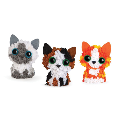 Plush Craft Mini Gattini 3d Set da 3 Orb Factory 74661 0622222074661