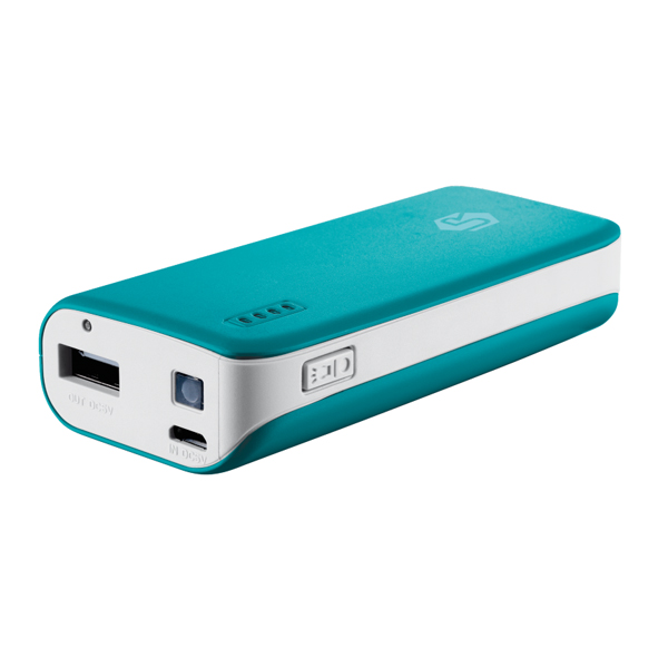 Caricabatteria Powerbank 4400 Blu Trust 21225 8713439212259