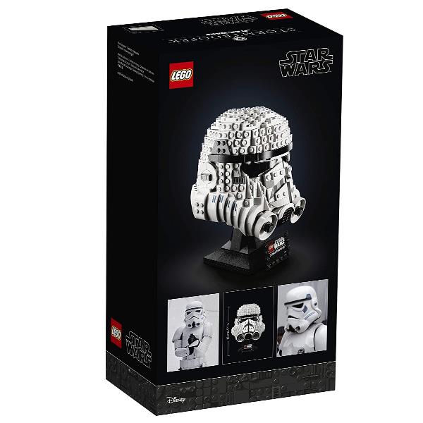 Casco di Stormtrooper Lego 75276 5702016617214