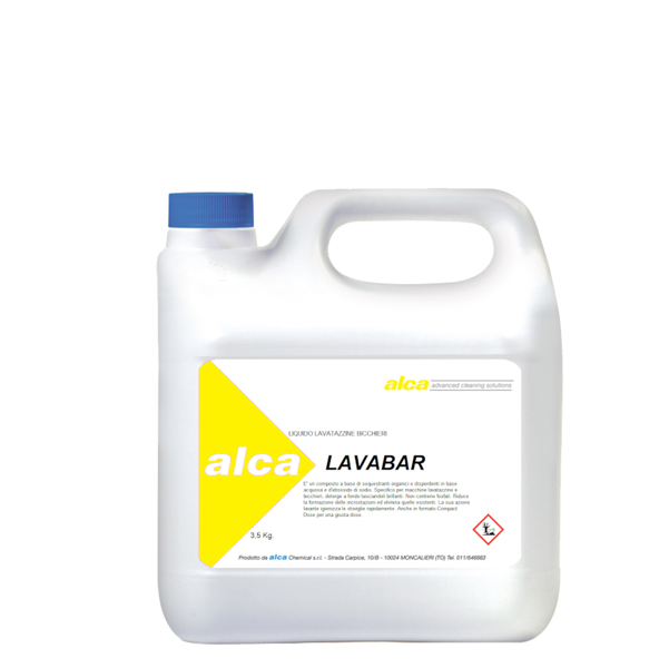 Detergente Lavatazzine Lavabar 3 5kg Alca Alc851 8032937570600