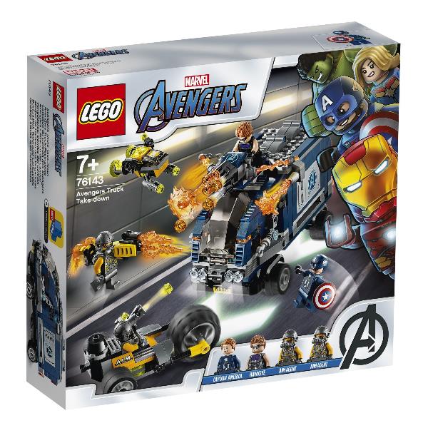 Avengers Attacco del Camion Lego 76143 5702016618051