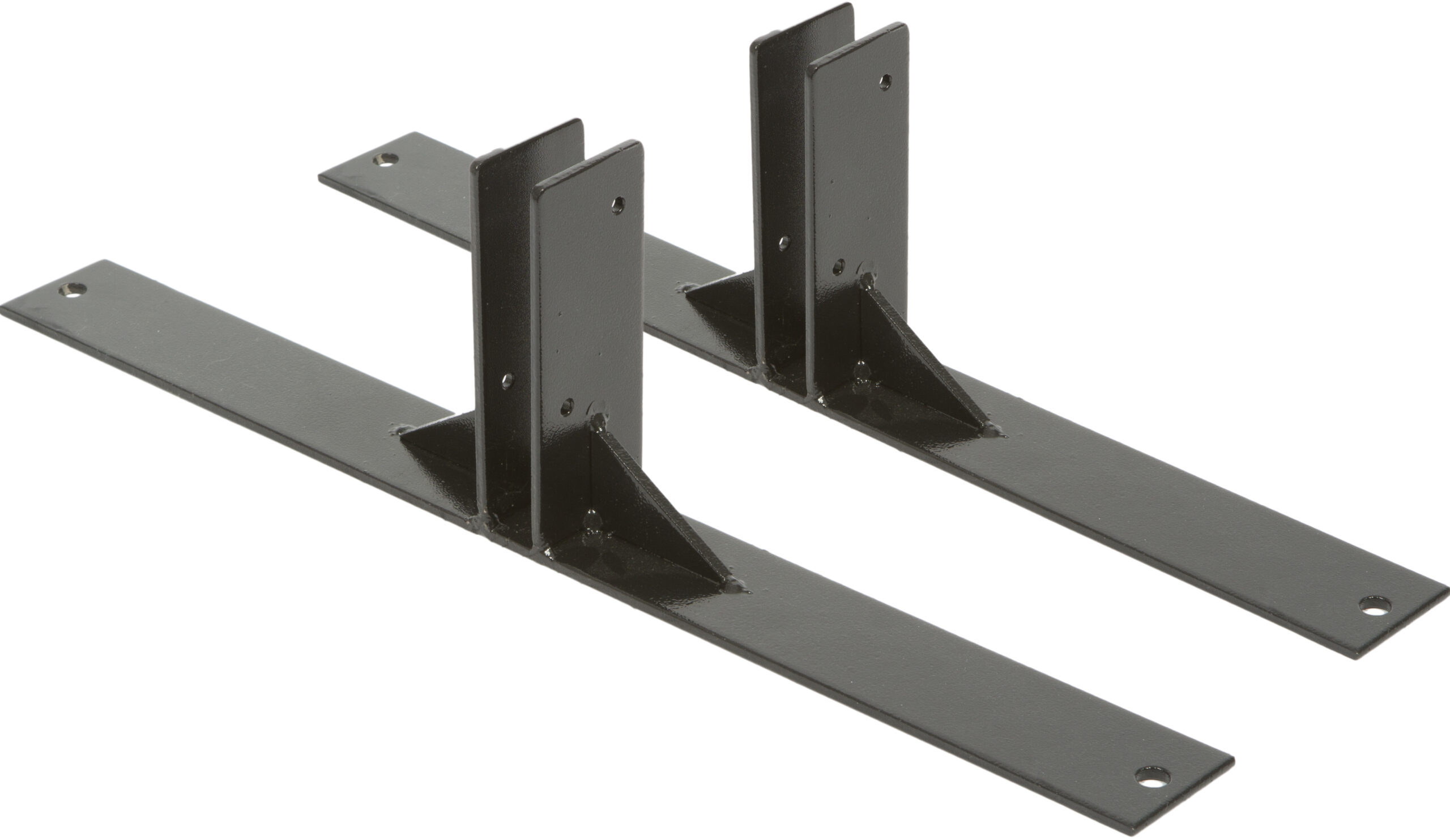 Set 2 Piedi in Metallo Nero per Lavagne Multiboard Securit Sbm Feet 8717624242939