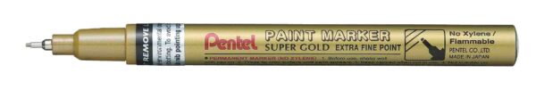 Marcatore Paint Mfp10 Punta Extra Fine Vernice Oro Pentel Mfp10 X 884851016881