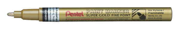 Marcatore Paint Msp10 Punta Fine Vernice Oro Pentel Msp10 X 884851016867