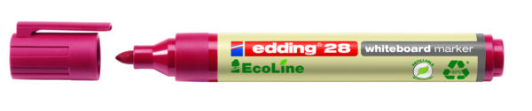 Marcatore Rosso per Lavagne Bianche Edding 28 Ecoline Tratto 1 5 3 00mm e 28002 4004764918171