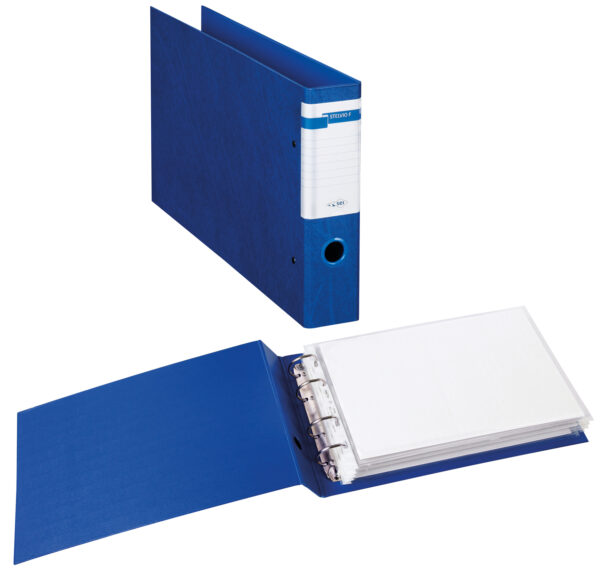 Raccoglitore Stelvio F A4 40 4d Blu 30x22cm Album Sei Rota 37404507 8004972024967