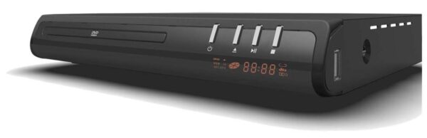 Lettore Dvd Mpeg4 con Usb Nero Dvx 122u Irradio