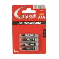 Ministilo Aaa R03 Zincocarbone Bl 4 Maxell 774407 4902580154035