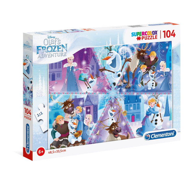 104 Olaf S Frozen Adventure Clementoni 27094 8005125270941