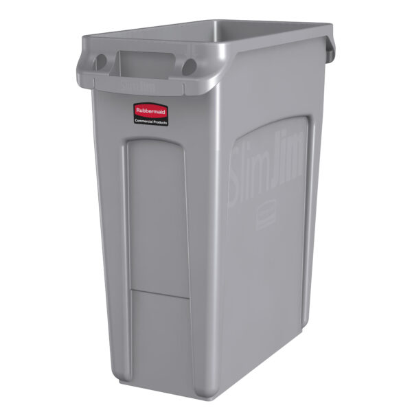 Contenitore Slim Jim 60lt Grigio Rubbermaid