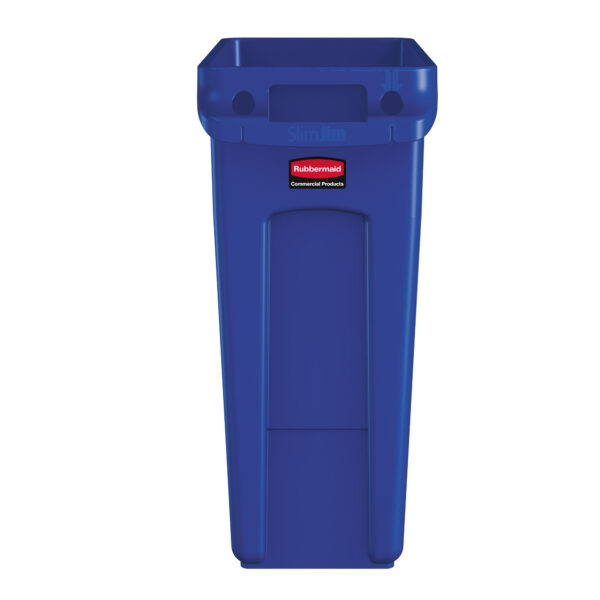 Contenitore Slim Jim 60lt Blu Rubbermaid