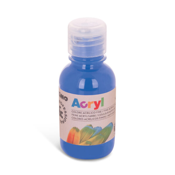 Colore Acrilico Fine Acryl 125ml Blu Cobalto Primo 402ta125540 8006919204029