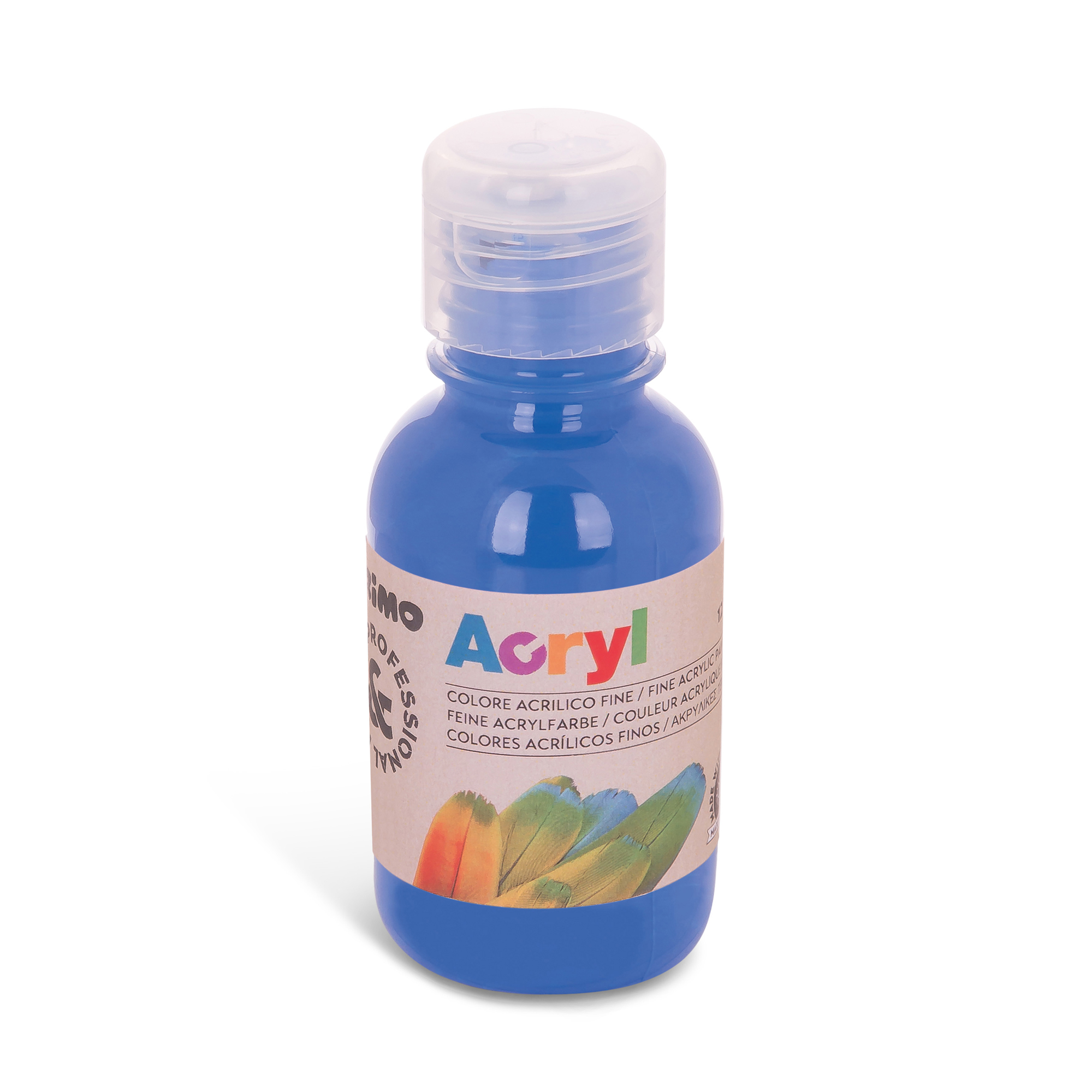 Colore Acrilico Fine Acryl 125ml Blu Cobalto Primo 402ta125540 8006919204029