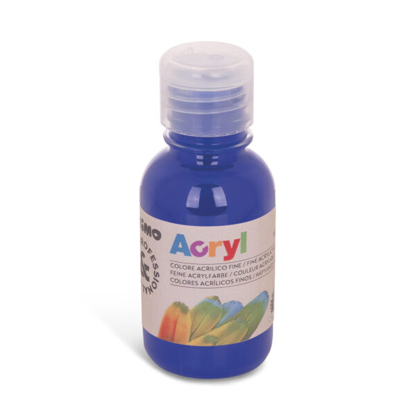 Colore Acrilico Fine Acryl 125ml Blu Oltremare Primo 402ta125500 8006919154027