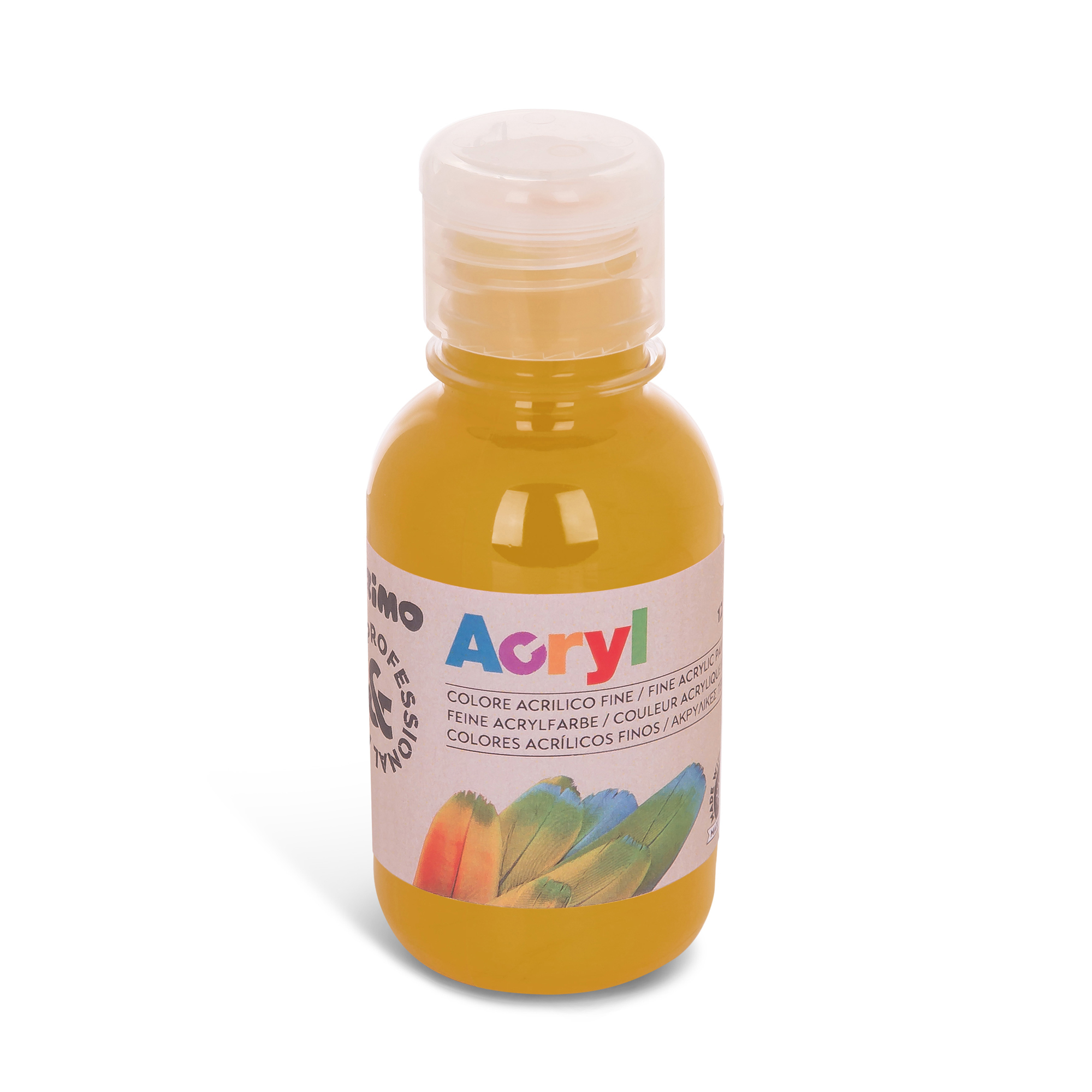 Colore Acrilico Fine Acryl 125ml Giallo Ocra Primo 402ta125270 8006919054020