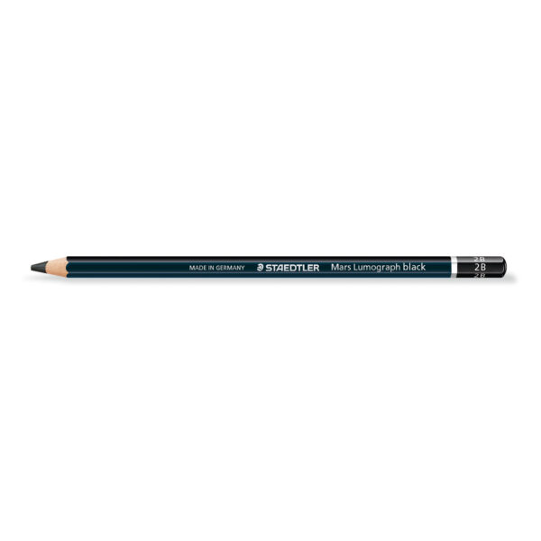 Matita Tipo Carboncino Mars Lumograph Black 2b Staedtler 100b 2b 4007817184882