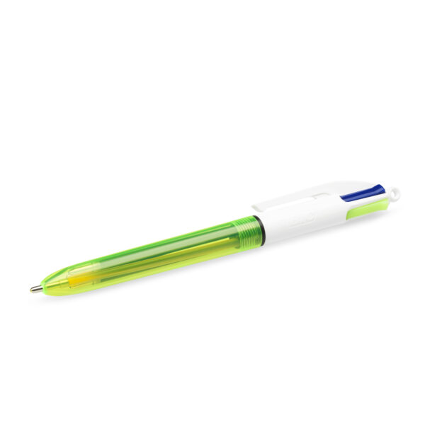 Scatola 12 Penna Sfera Scatto 4colori Fluo Bic 933948 3086123415263